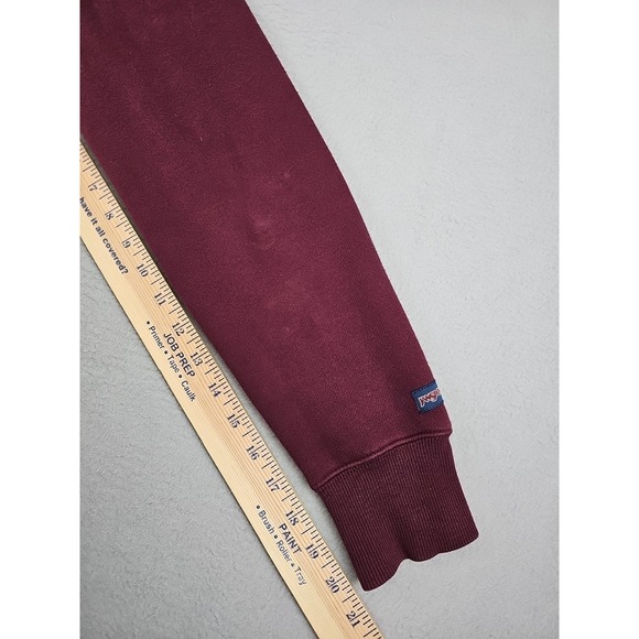 Jansport ASU Arizona State Sun Devils Maroon Full Zip Hoodie Women's Size Large - Picture 7 of 7